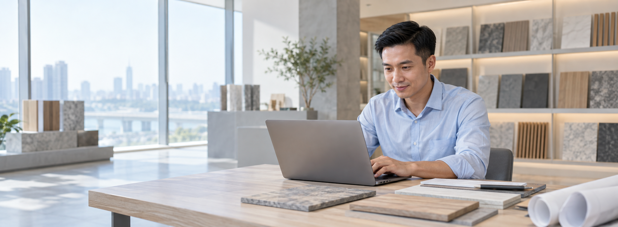 Chuyên viên thu mua đang tìm nguồn hàng B2B
